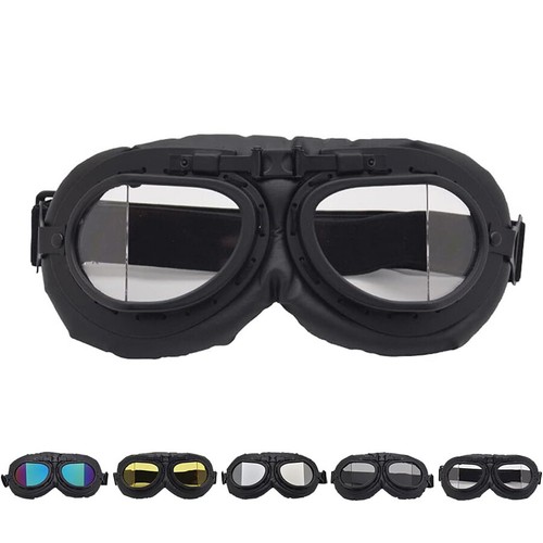 Vintage motorcycle goggles - vintage,