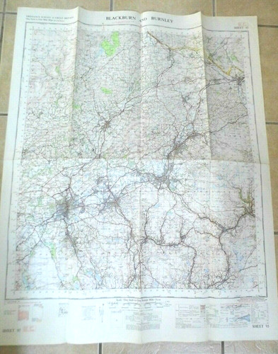 Blackburn burnley map - blackburn,