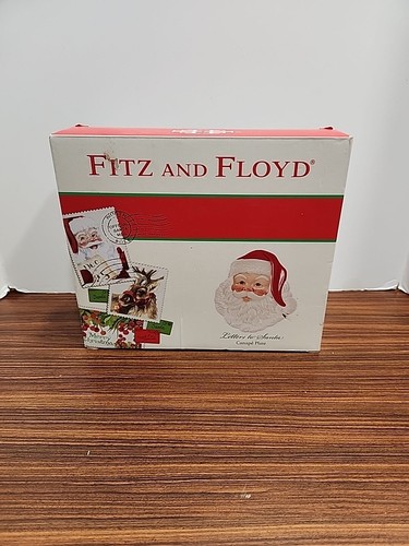 Fitz floyd santa plate - fitz,