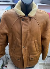 Men's Brown Shearling Coat