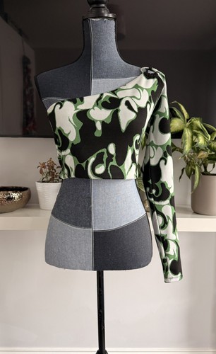 Zara green and black one - zara,