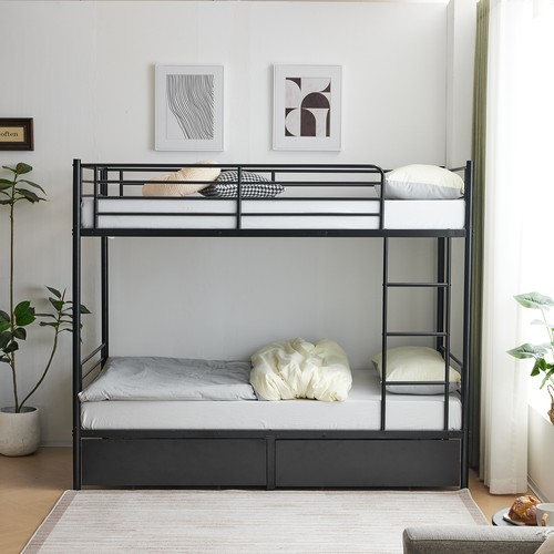 3ft metal single bunk - bunk, beds