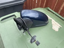 VAUXHALL CORSA D WING MIRROR PASSENGER NSF 2006 - 2014 BLUE Z22R