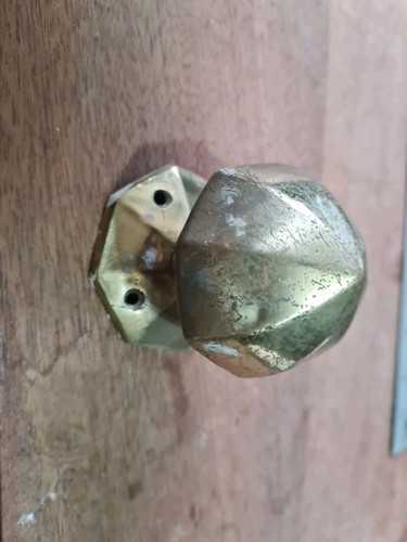 Brass knob handle one single - one,