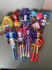 Bundle of 10 Dolls My Little Pony Equestria Girls Dolls