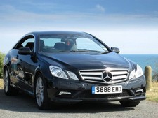 2009 Mercedes Benz E350 CDI BlueEfficiency Sport Auto 76828 Miles Black Car