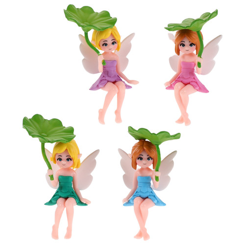 Miniature resin fairy girl - resin,