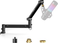 Aokeo AK-58 Microphone Arm Desk Low Profile Mic Boom Arm Stand