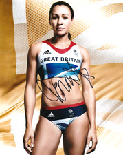 Jessica Ennis-Hill Signed 8x10 Autograph Photo – UACC/AFTAL Certified