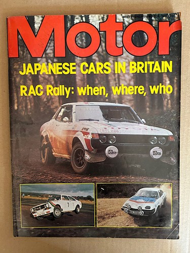 Toyota celica motor magazine - motor,