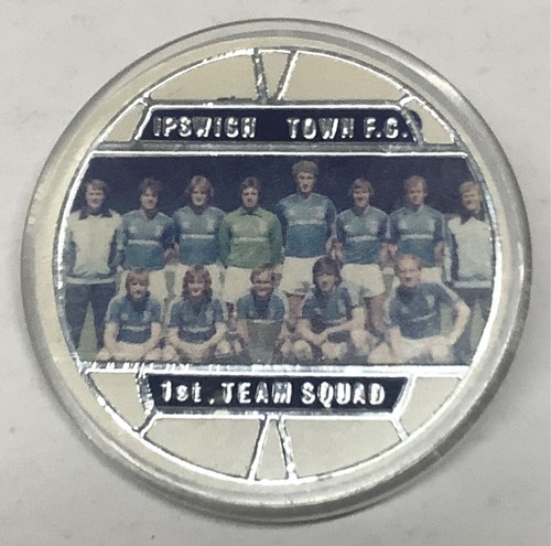 Ipswich town rare 1980s badge - rare,
