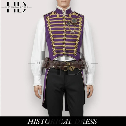 Men purple hussar - purple,
