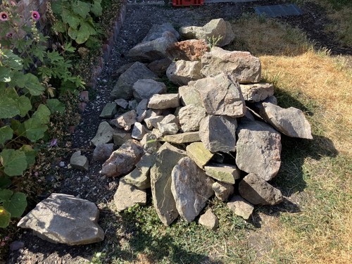 Rockery stones and boulders