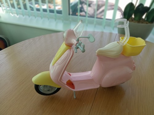 Mattel barbie scooter - scooter, pink