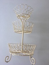 Fruit Basket Vegetable Holder Small Item Storage Rack Display for Countertop