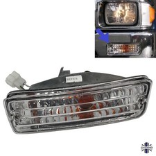 Left LH side Crystal Front Bumper Indicator Light for Toyota Hilux Mk3