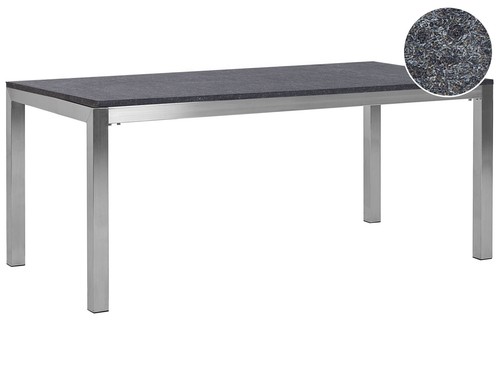 Garden table stone graphite - stone,