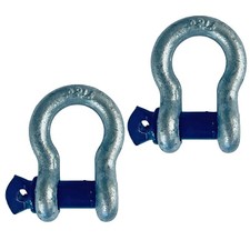 2x Lifting Shackle WLL 2 Ton