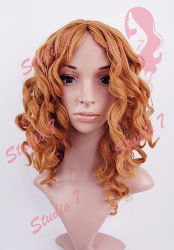 W170 ginger corkscrew curly - w170,