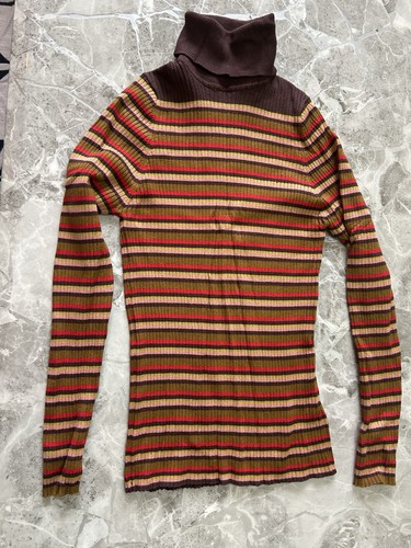 Colorful striped ribbed - colorful,