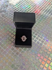 Exquisite, Stunning And natural Kunzite Cocktail Ring