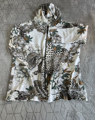 Maximalist cotton zip hoodie - cotton,