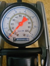 Very Nice Condition Collectable MICHELIN Single Barrel Foot Pump Fully Working