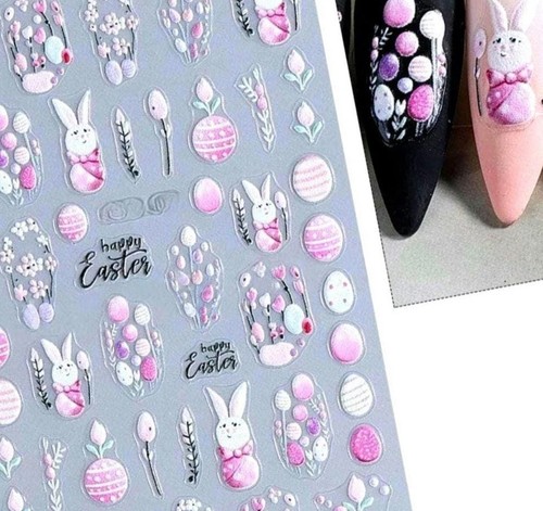 Nail art stickers easter cute - nail,