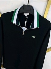 Mens Lacoste Half Zip Jumper