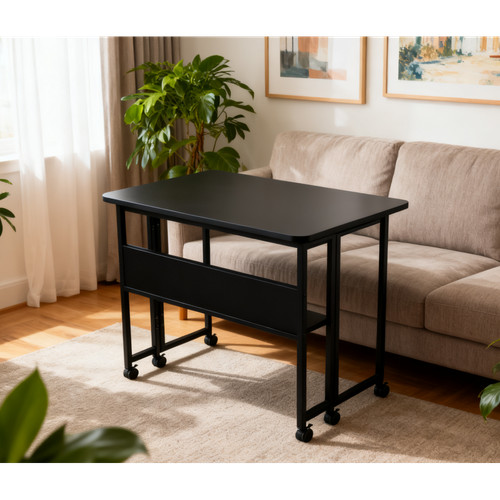 Compact folding desk - folding,