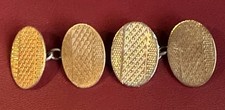 Vintage art deco cufflinks - art,