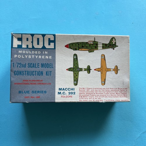Macchi 202 frog - mc, moulded