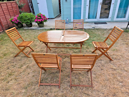 Seater folding hardwood - folding,