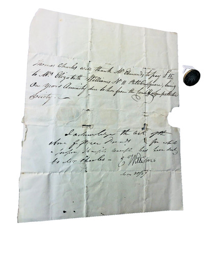 Letter victorian hand written - letter,