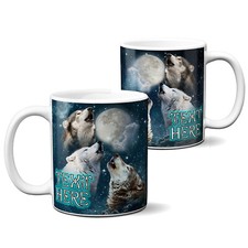 Personalised Wolf Mug Wolves