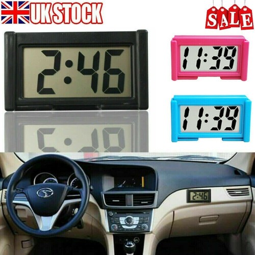 Digital lcd tabletop clock - clock, car
