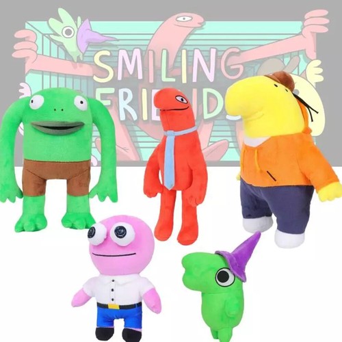 Smiling friend plush doll - friend,