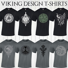 VIKING T-SHIRT DESIGNS ODIN THOR LOKI MJOLNIR HAMMER VALHALLA CELTIC NORSE TOP
