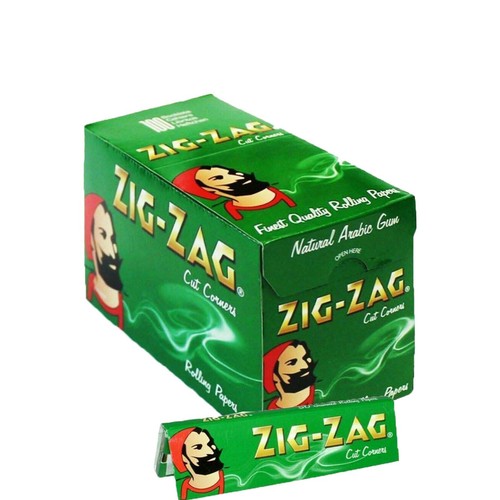 New zig zag green rizla - new,