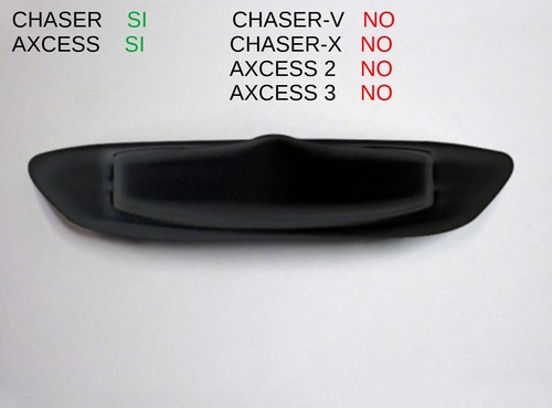 Chin vent arai chaser and - chaser,