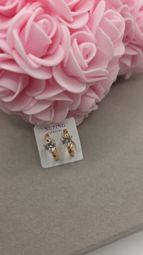 Xuping earrings gold - earrings,