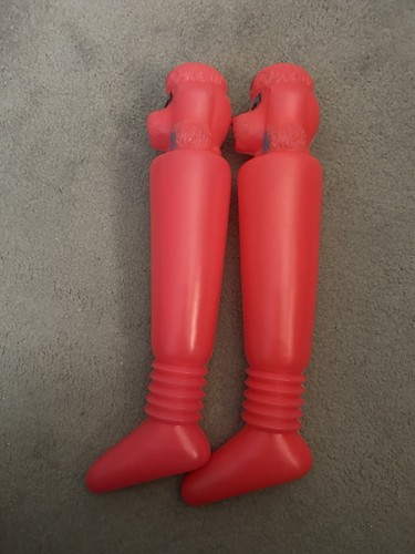 Pair vintage red - of, poodle