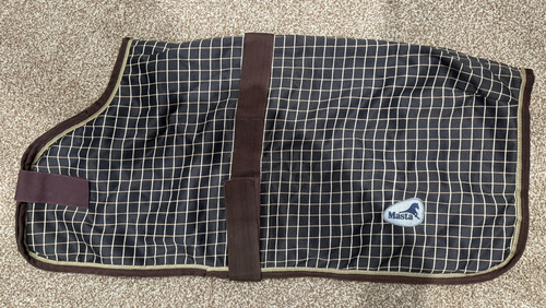 Masta brown checked warm dog - checked,