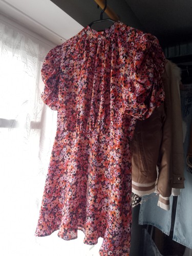 Paris red floral patterned - floral,