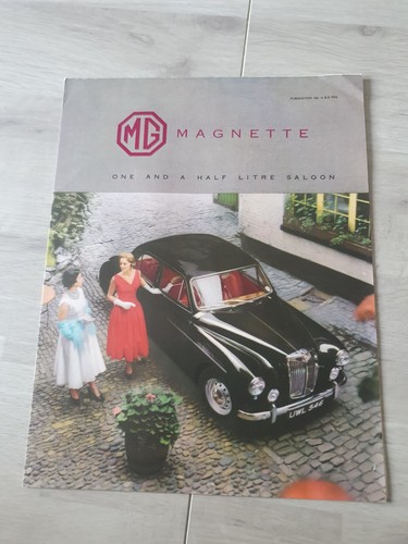 Magnette one a half litre - mg,