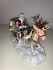 Villeroy & Boch Nostalgic Christmas Sleigh Deer Ornament
