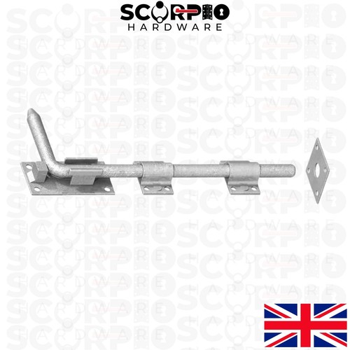 Gate garage drop bolt - garage,