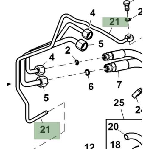 Genuine john deere hydraulic - genuine,