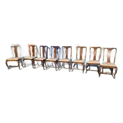 Set 1930s queen anne - queen,