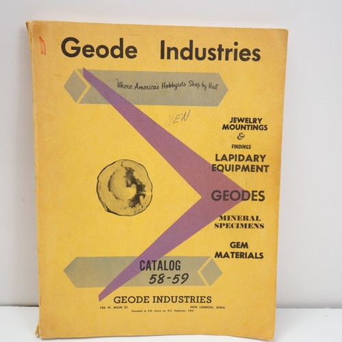 Geode industries catalog 1958 - industries,